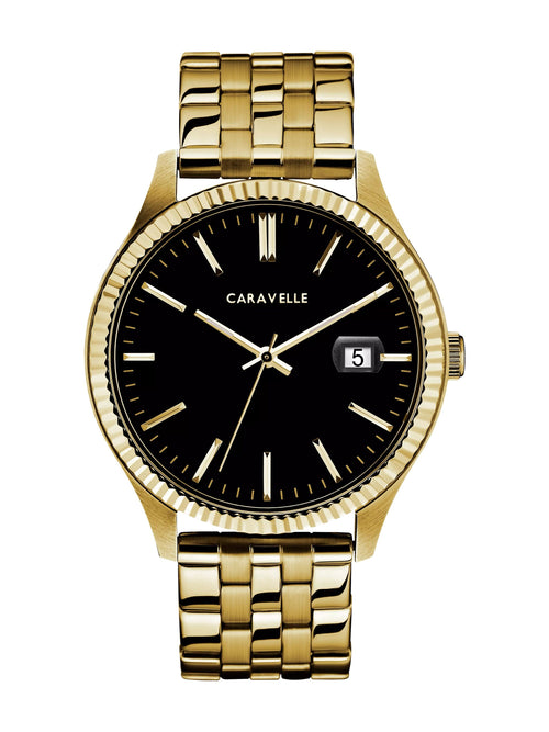 Caravelle Dress Black Men's Watch (44B121)