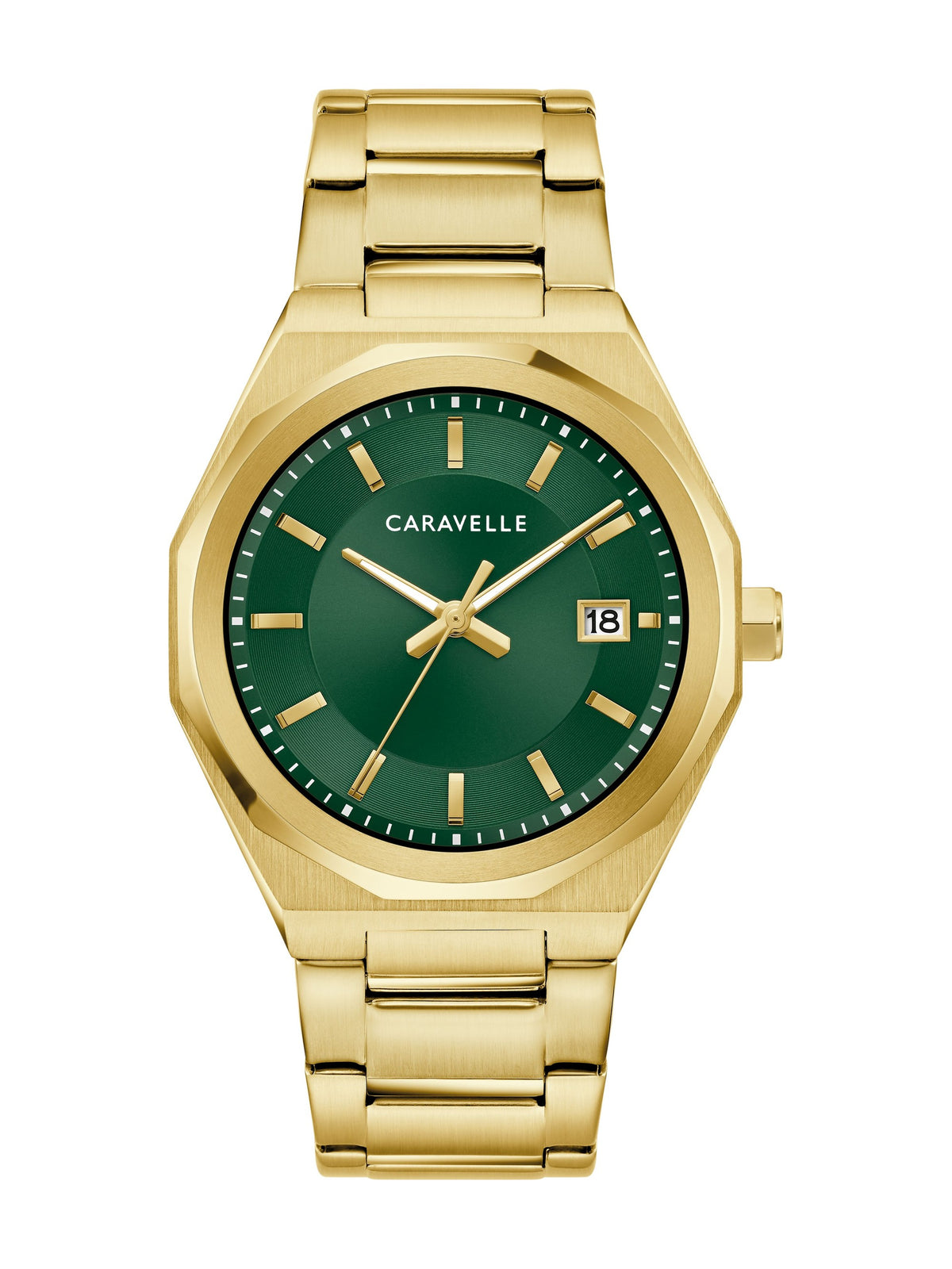 Caravelle Dress Green Men's Watch (44B134)