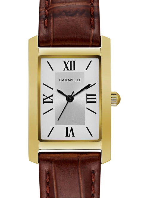 Caravelle Dress Silver-White Women's Watch (44L234)