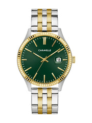 Caravelle Dress Green Men's Watch (45B162)