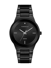 Caravelle Modern Black Men's Watch (45D108)