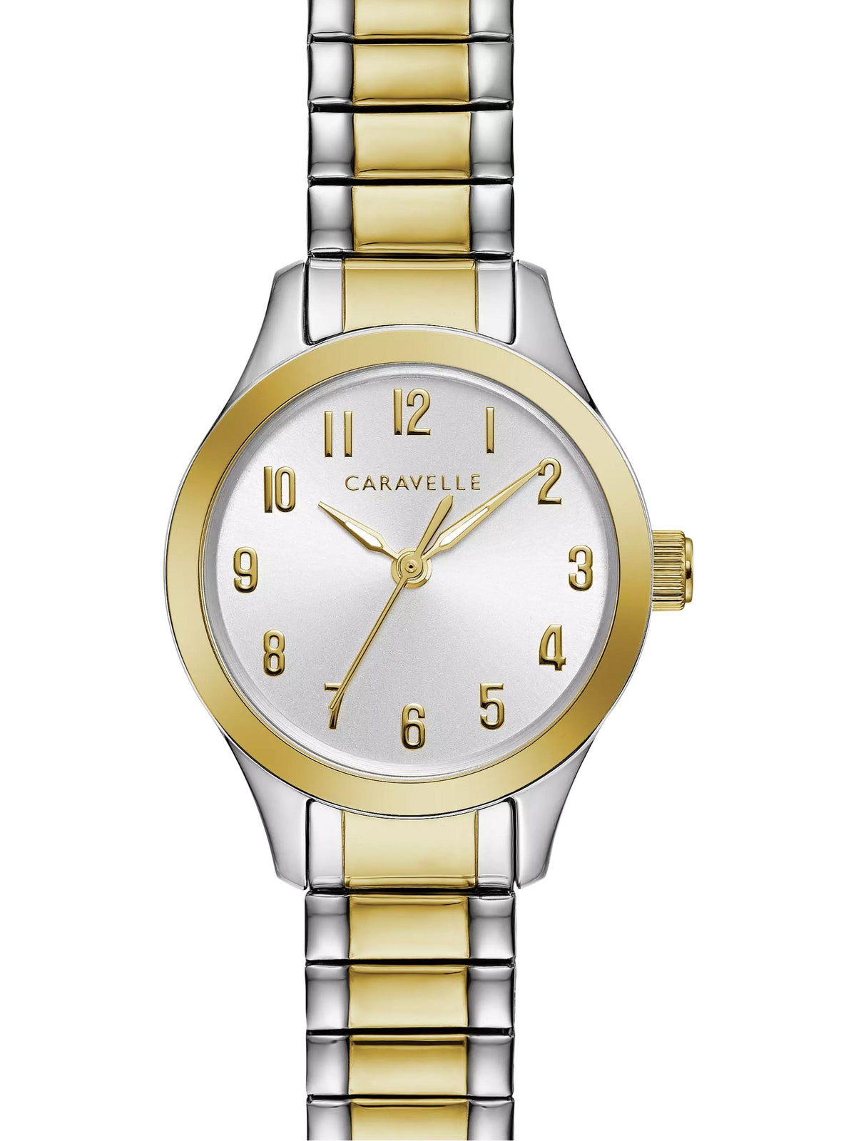 Caravelle Traditional Silver-White Women's Watch (45L177)