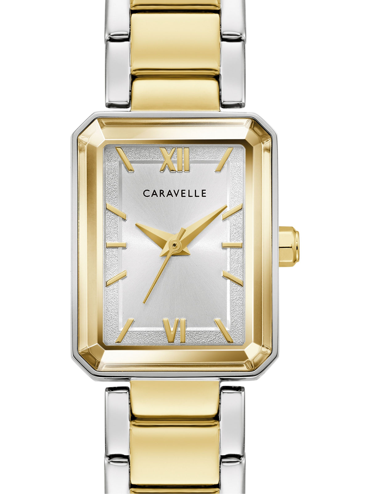 Caravelle Modern Silver-White Women's Watch (45L193)