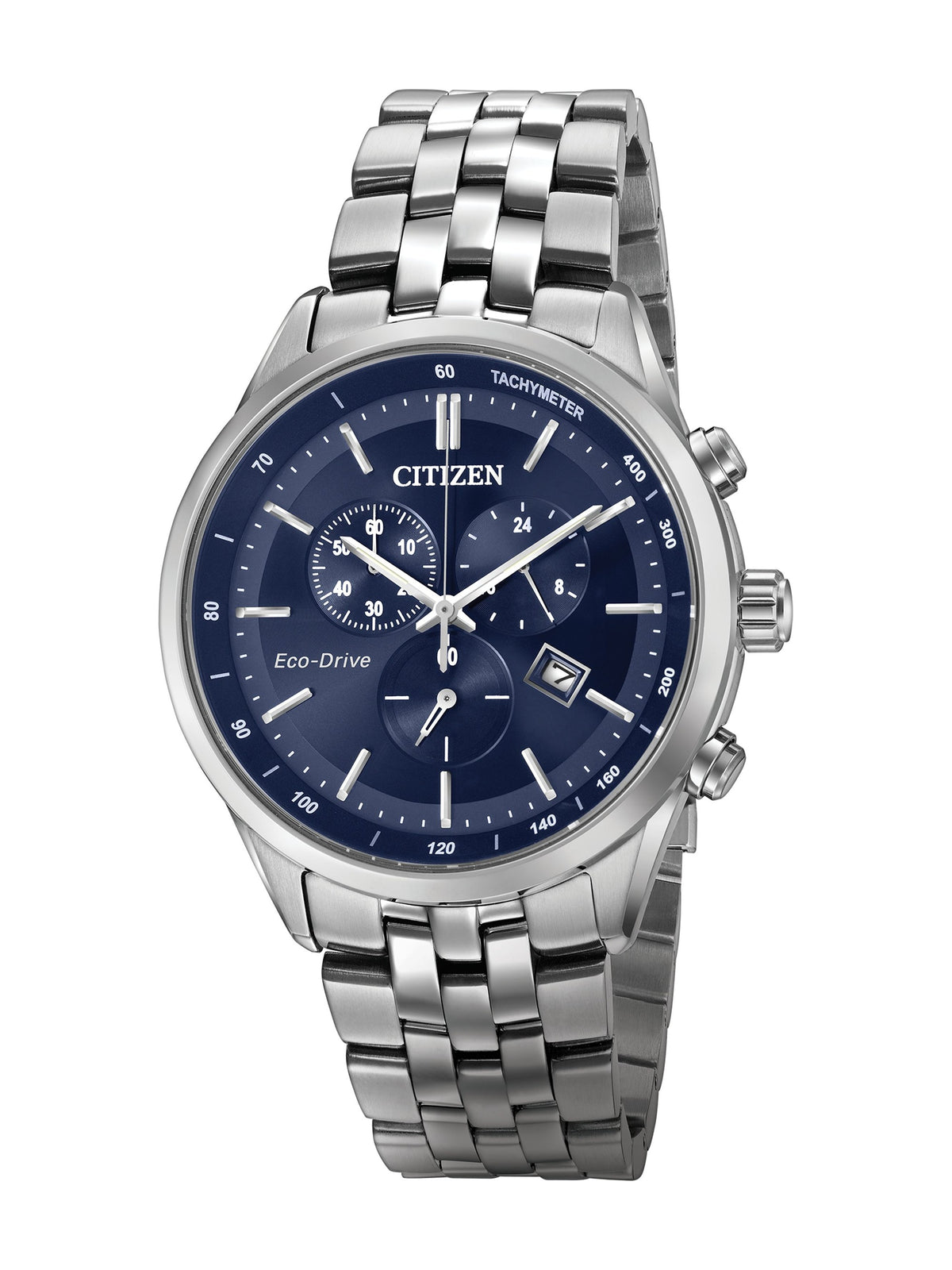 Citizen Corso AT2141-52L men's Eco-Drive chronograph, blue dial