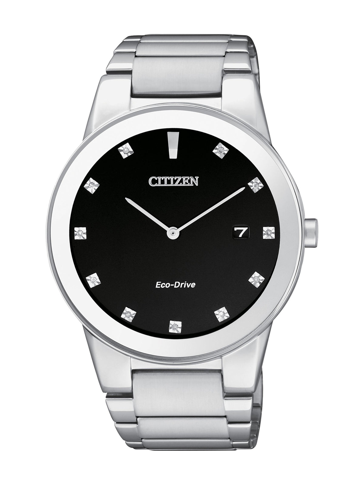 Citizen Axiom Black Men's Watch (AU1060-51G), side view