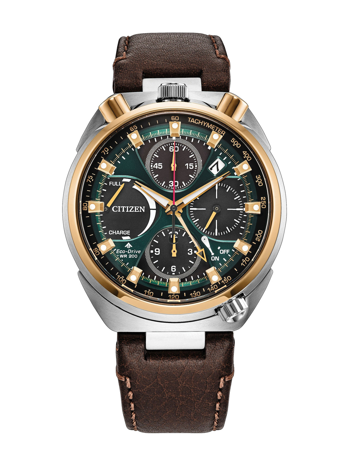 Citizen Promaster Tsuno Chrono Racer Green Men's Watch (AV0104-06W)