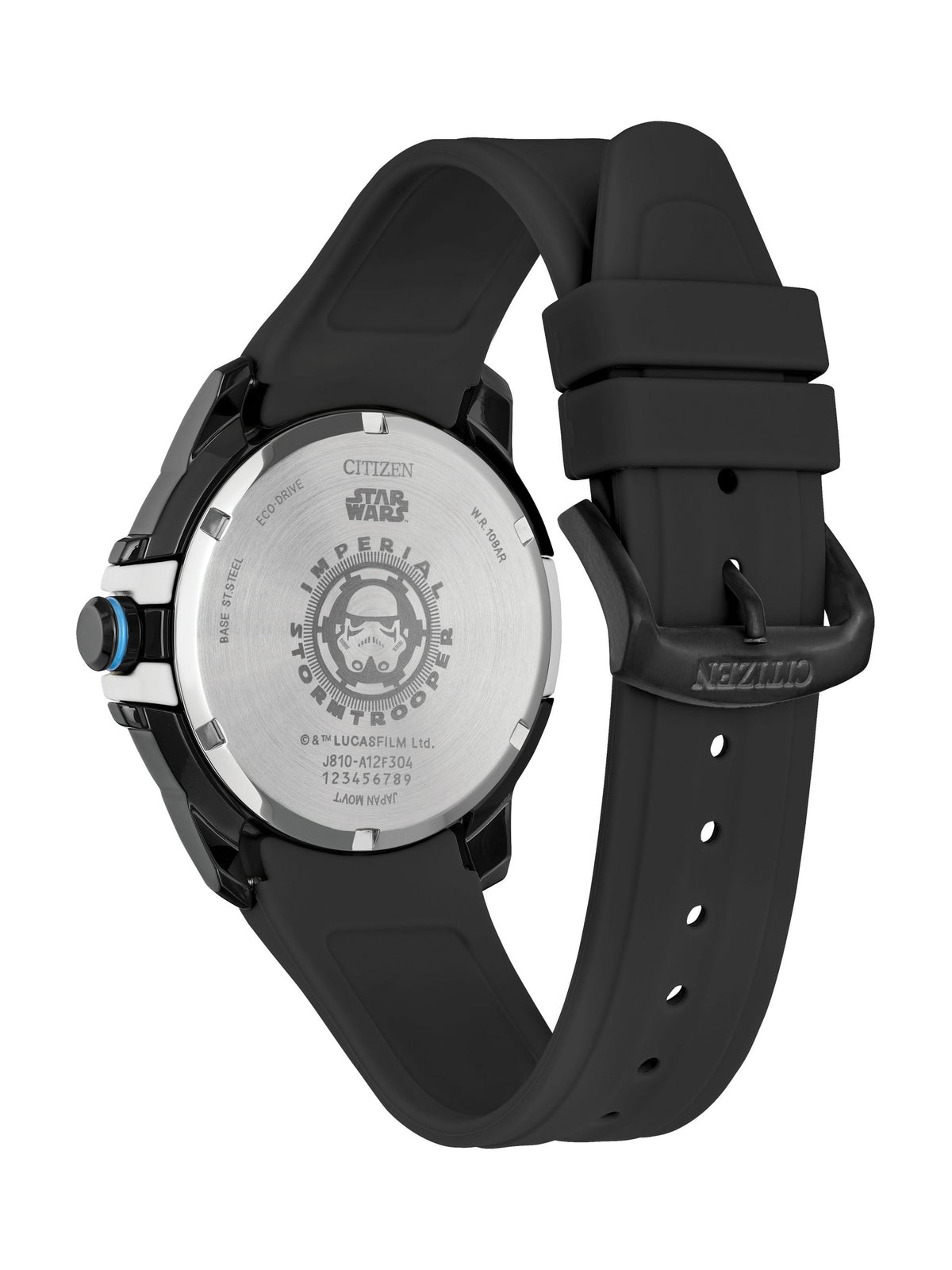 Citizen Stormtrooper Black Men's Watch (AW1659-00W), case back