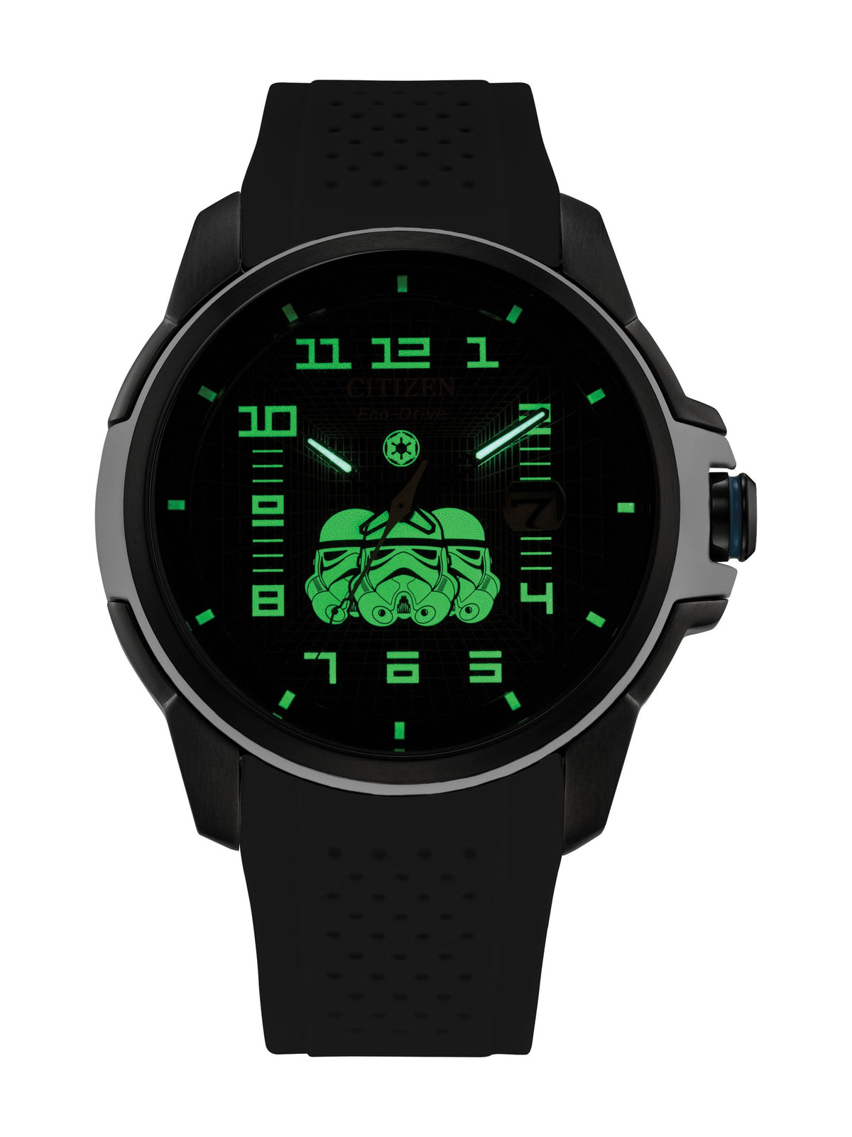 Citizen Stormtrooper Black Men's Watch (AW1659-00W), detail