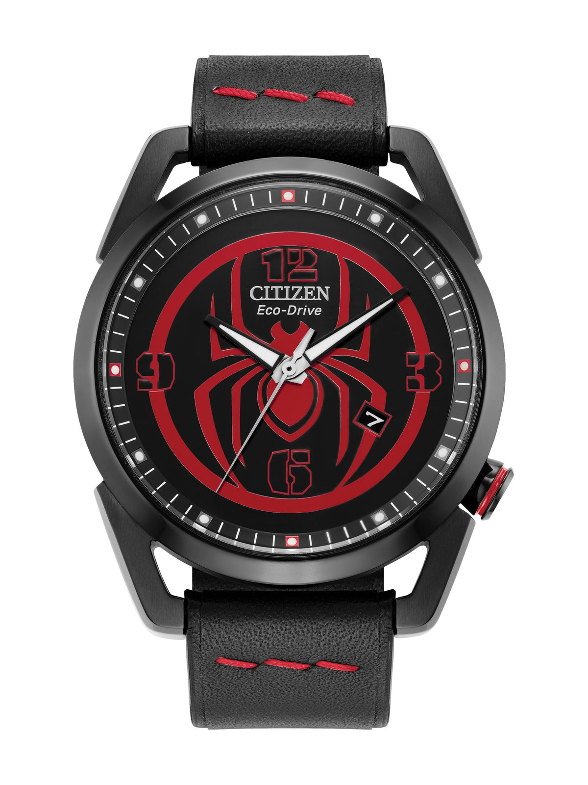 Citizen Spiderman Miles Morales Black Men's Watch (AW1685-00W)