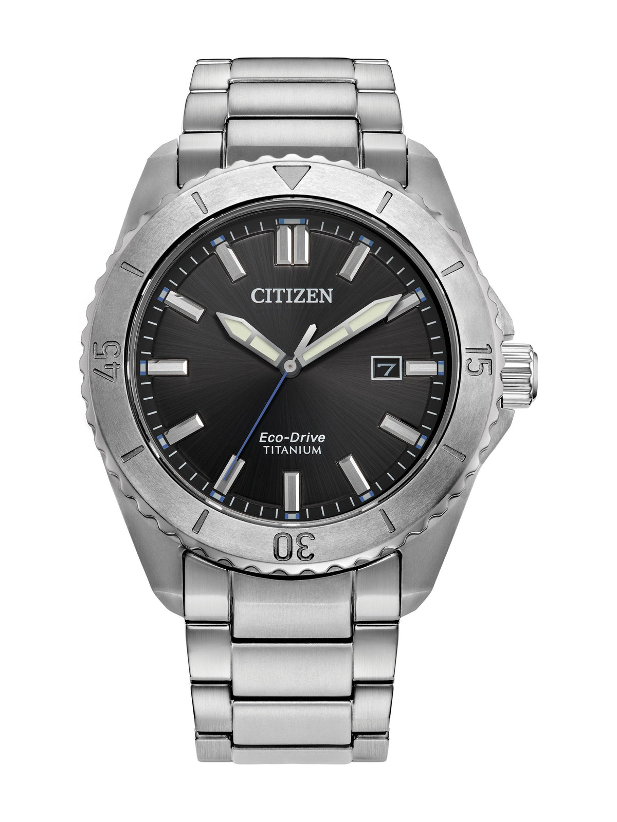 Citizen Brycen AW1840-50E men's Eco-Drive watch, black dial