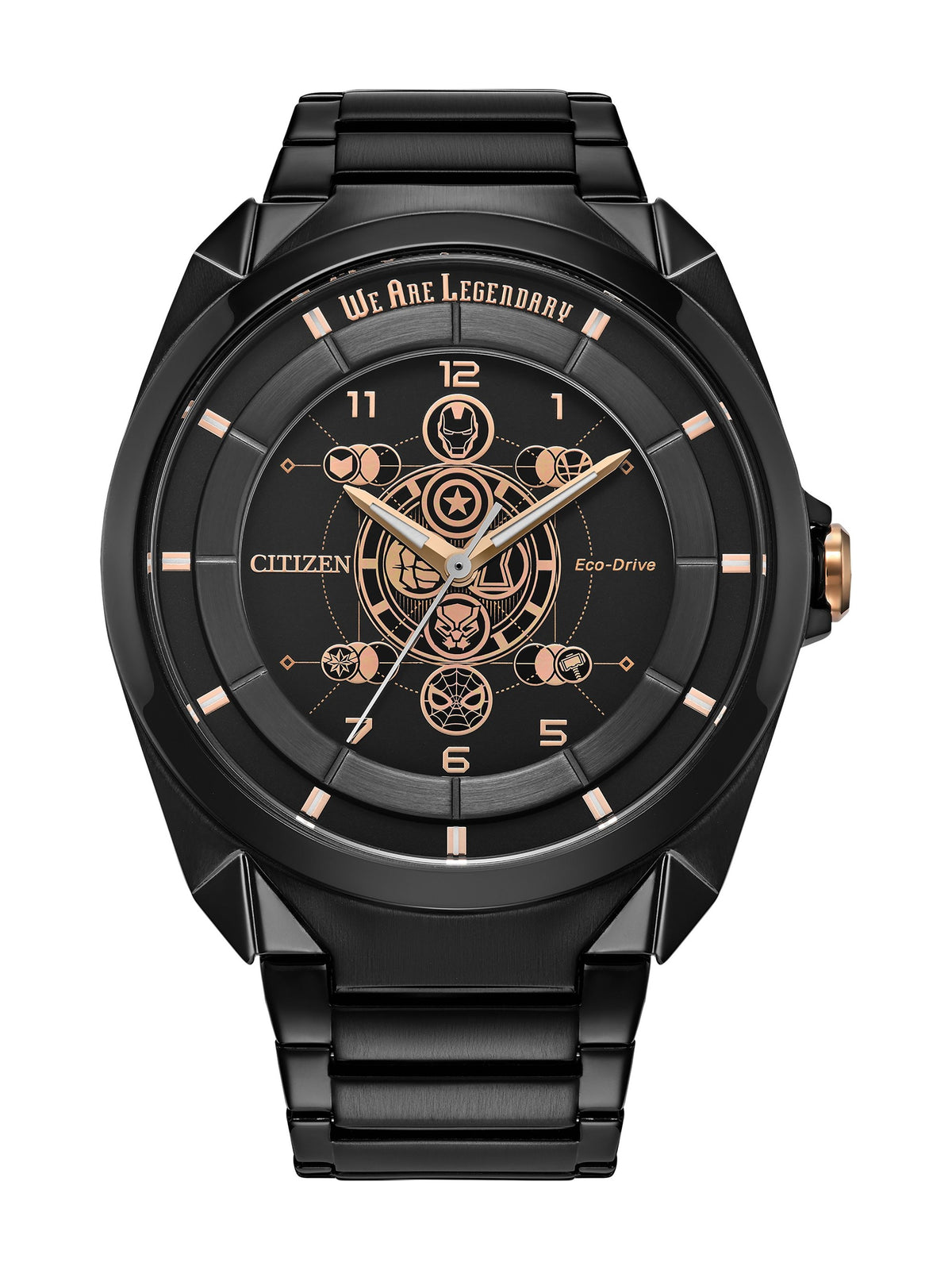 Citizen Marvel 85TH Black Men's Watch (AW2085-61W)