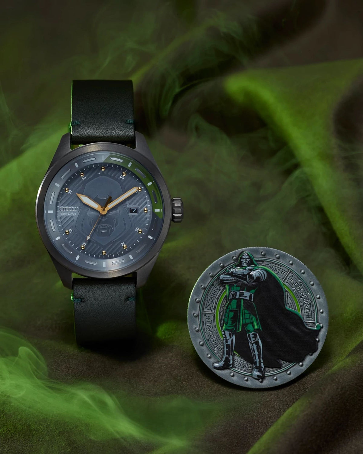 Citizen Avengers Doomsday Gray Men's Watch (AW5027-44W), worn