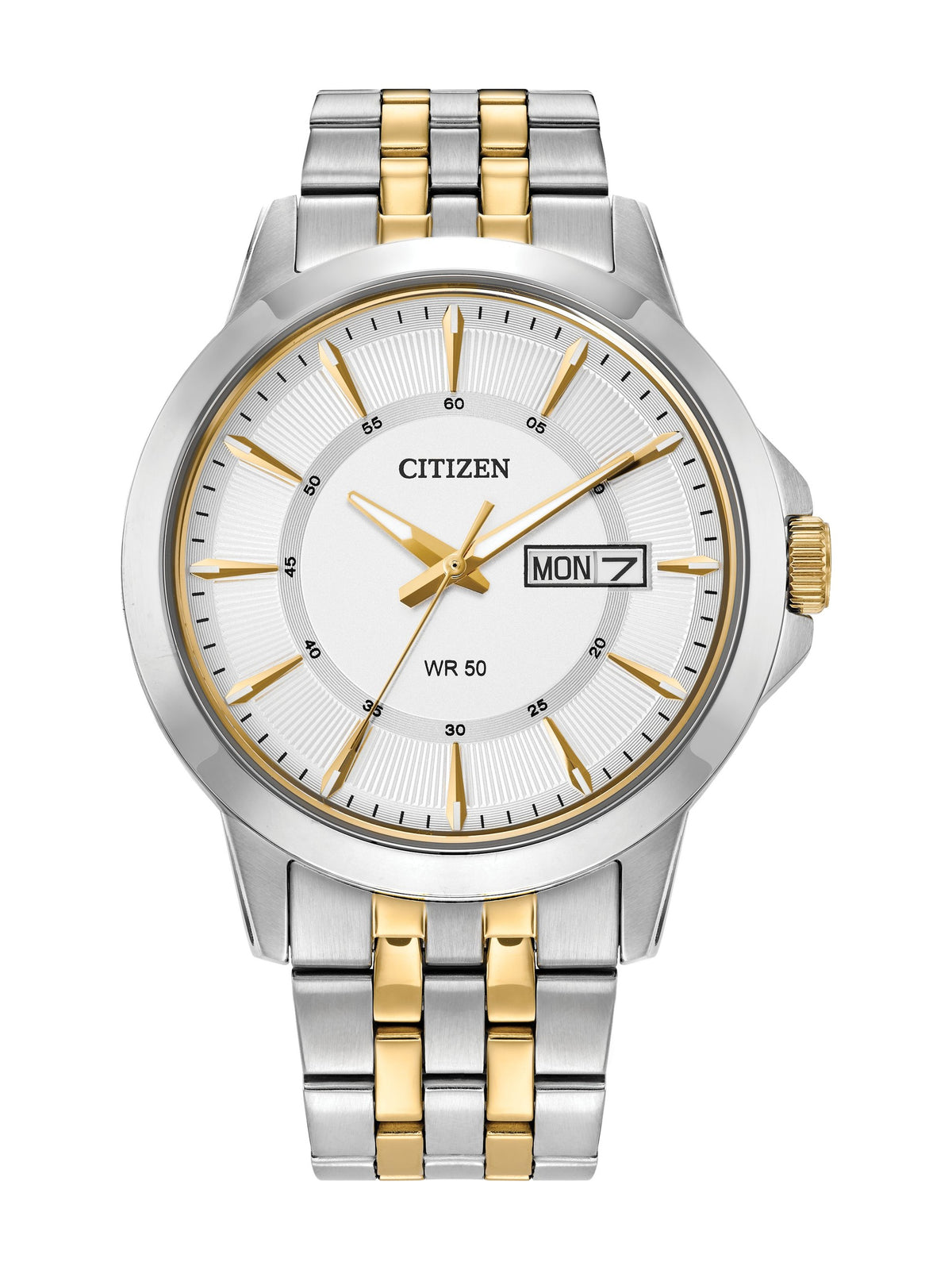 Citizen Quartz Silver-White Men's Watch (BF2018-52A)