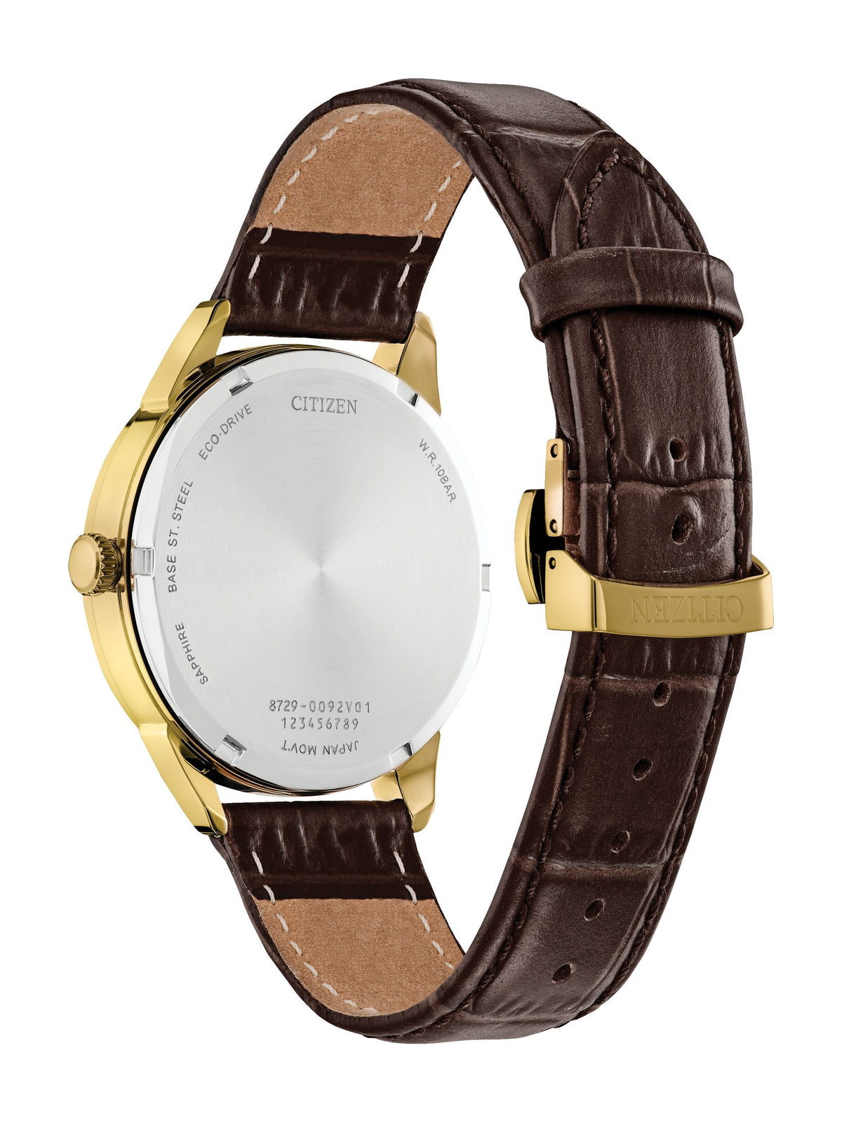 Citizen Rolan Black Men's Watch (BU2112-06E), case back