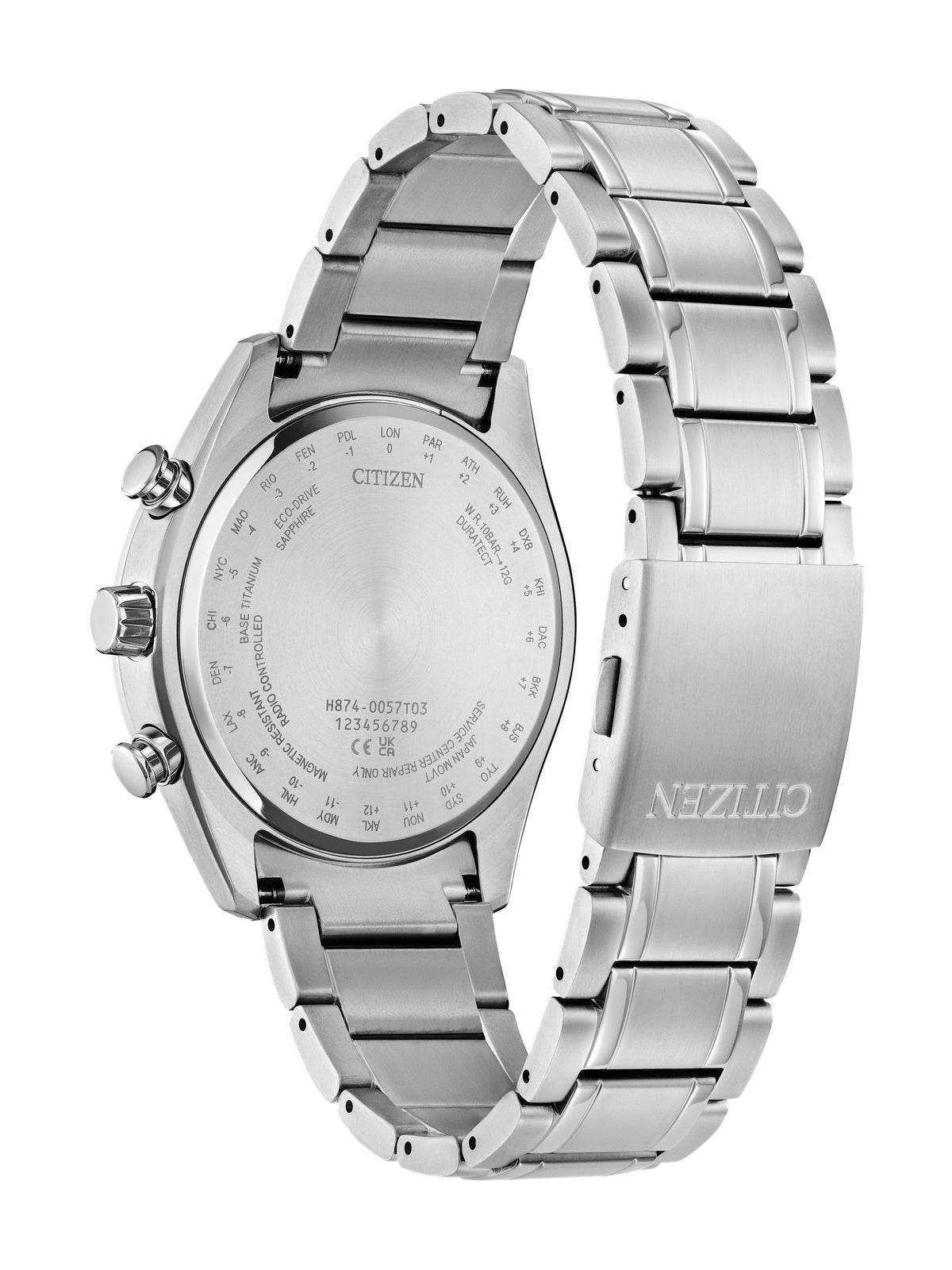 Citizen Tsuki-Yomi A-T Red Men's Watch (BY1018-55X), case back