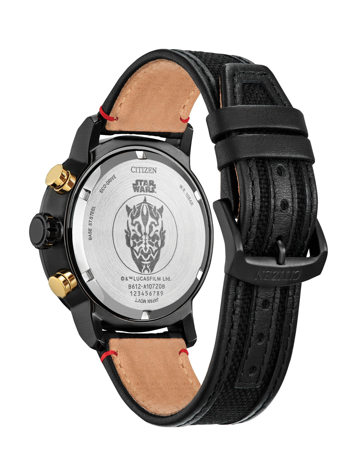 Citizen Darth Maul Black Men's Watch (CA0766-02W), case back