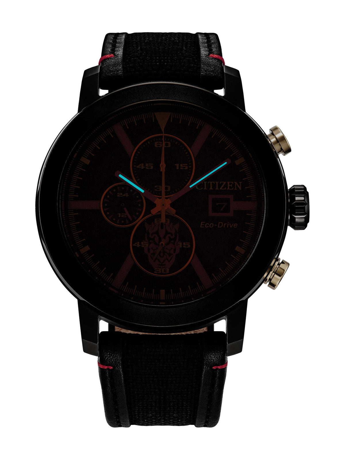 Citizen Darth Maul Black Men's Watch (CA0766-02W), detail