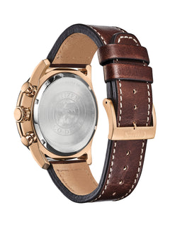 Citizen Avion Blue Men's Watch (CA4213-18L), case back