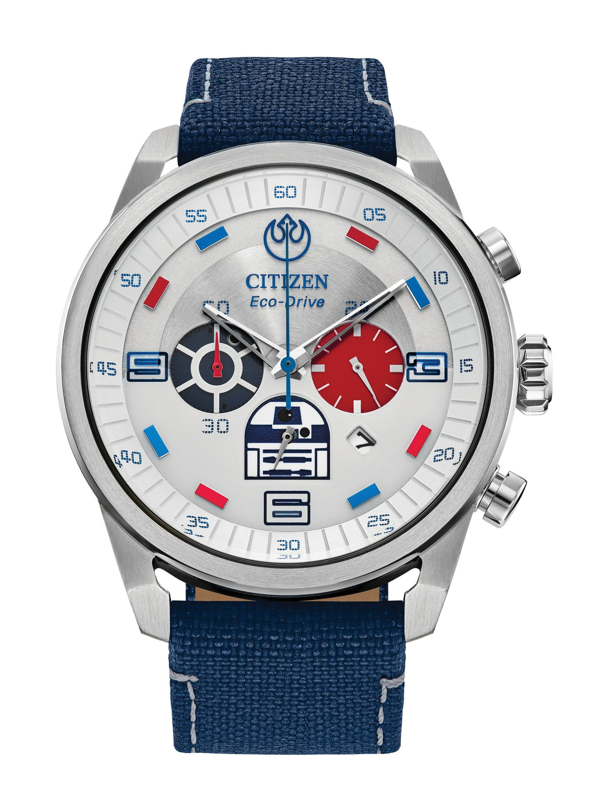 Citizen R2-D2 Silver-Tone Men's Watch (CA4219-03W)