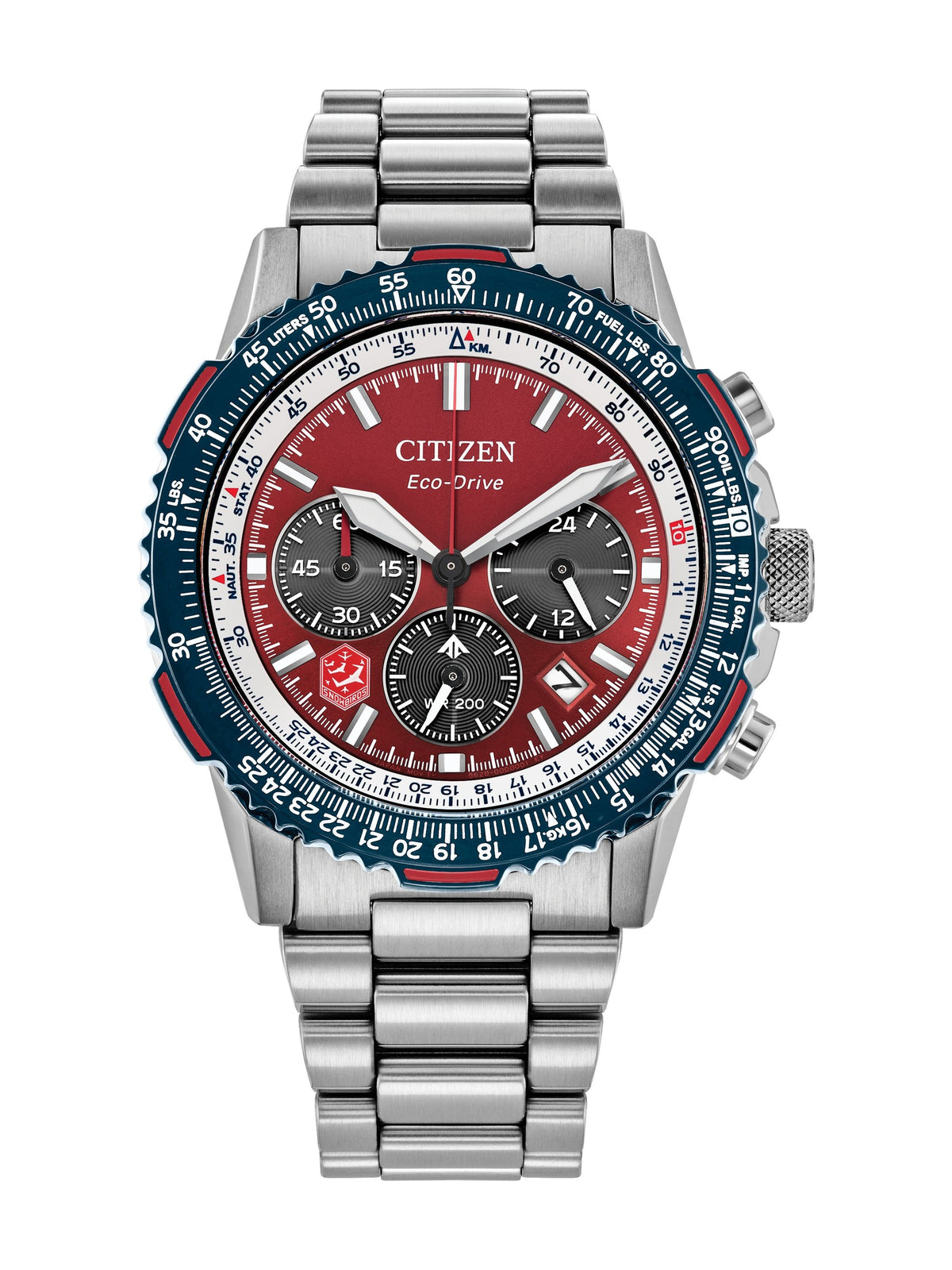 Citizen Promaster Sky Snow Birds Red Men's Watch (CA4668-51X)