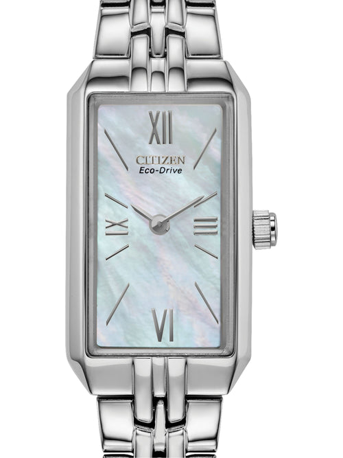 Citizen Classic White Mother of Pearl Women's Watch (EG2691-57D)