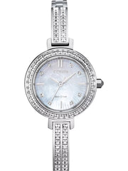 Citizen Crystal White Women's Watch (EM0860-51D)