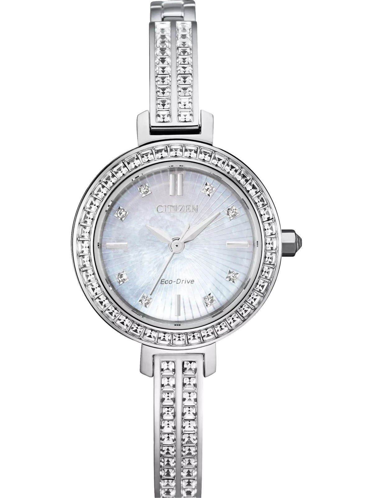 Citizen Crystal White Women's Watch (EM0860-51D)