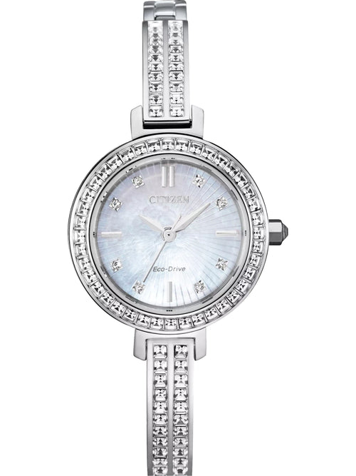 Citizen Crystal White Women's Watch (EM0860-51D)