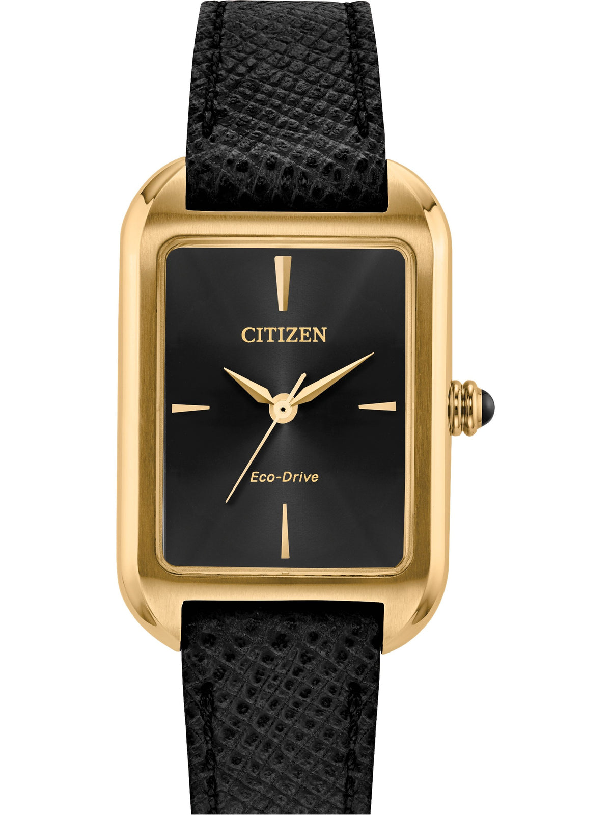 Citizen Ladies Small Tank Black Women's Watch (EM1192-01E)