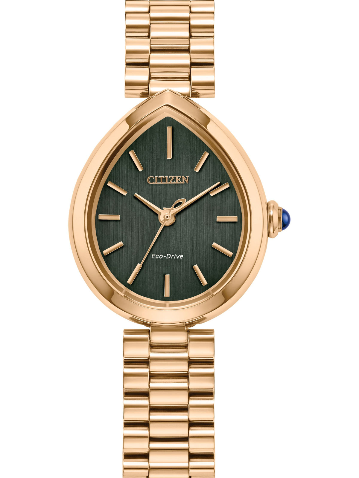 Citizen L Rainell EM1203-57X, montre Eco-Drive pour femme, cadran vert