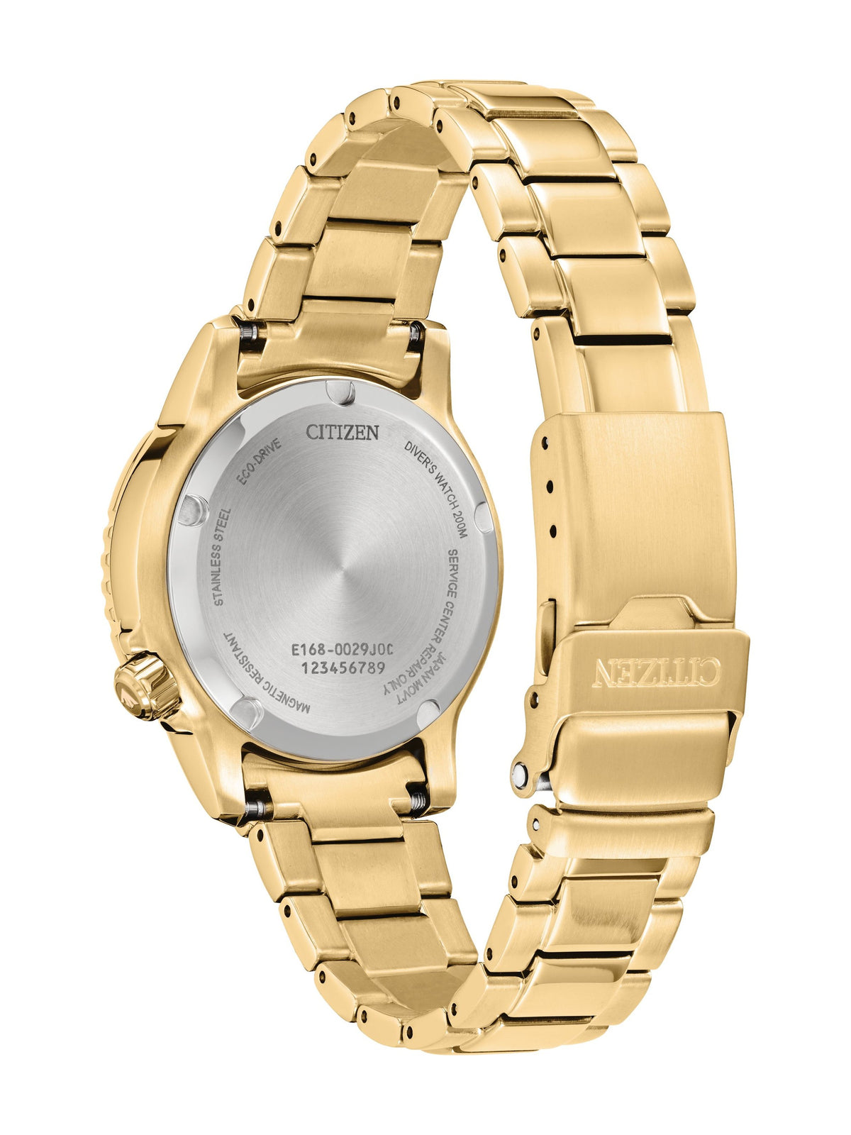 Citizen Promaster Dive 37MM White Women's Watch (EO2029-54A), case back