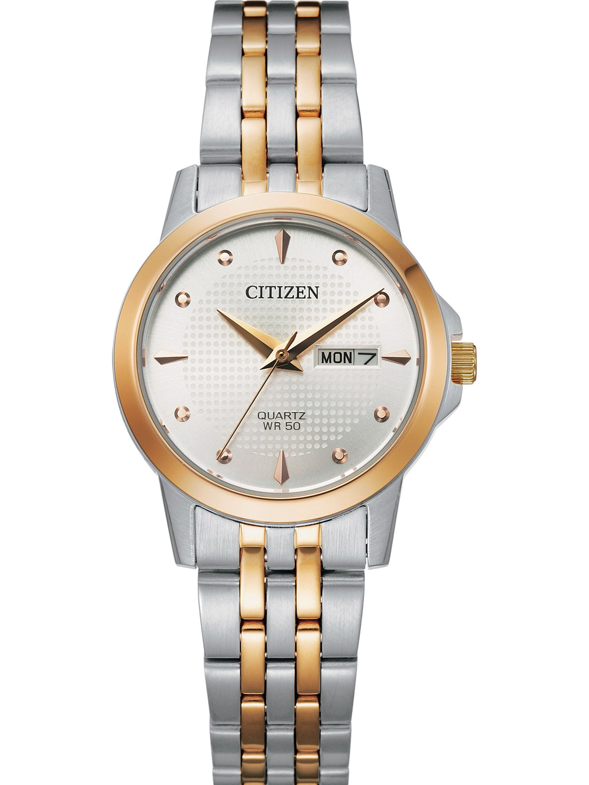 Citizen Quartz Silver-White Women's Watch (EQ0605-53A)