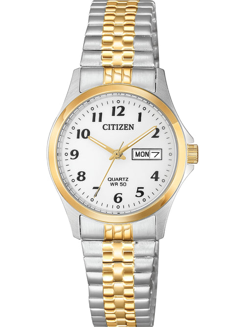 Citizen Quartz White Women's Watch (EQ2004-95A)
