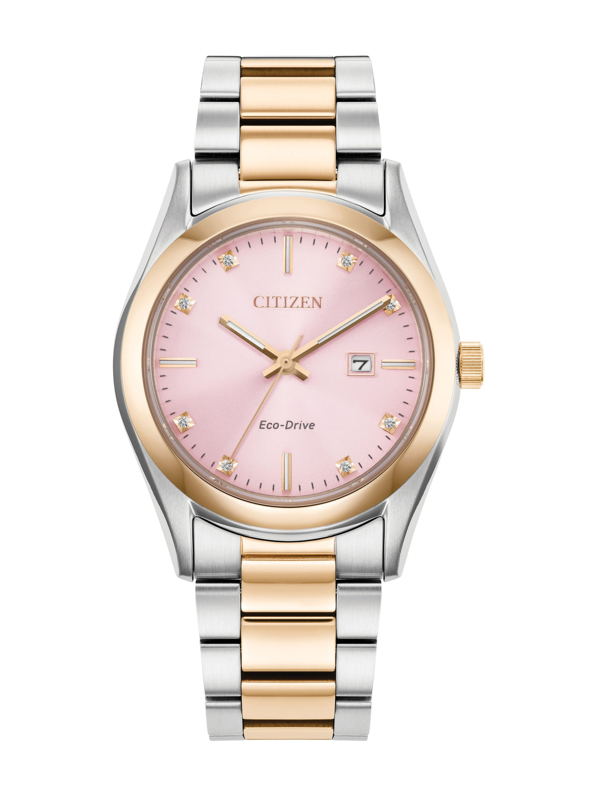 Citizen Sport Luxury EW2706-58X, montre Eco-Drive pour femme, cadran rose