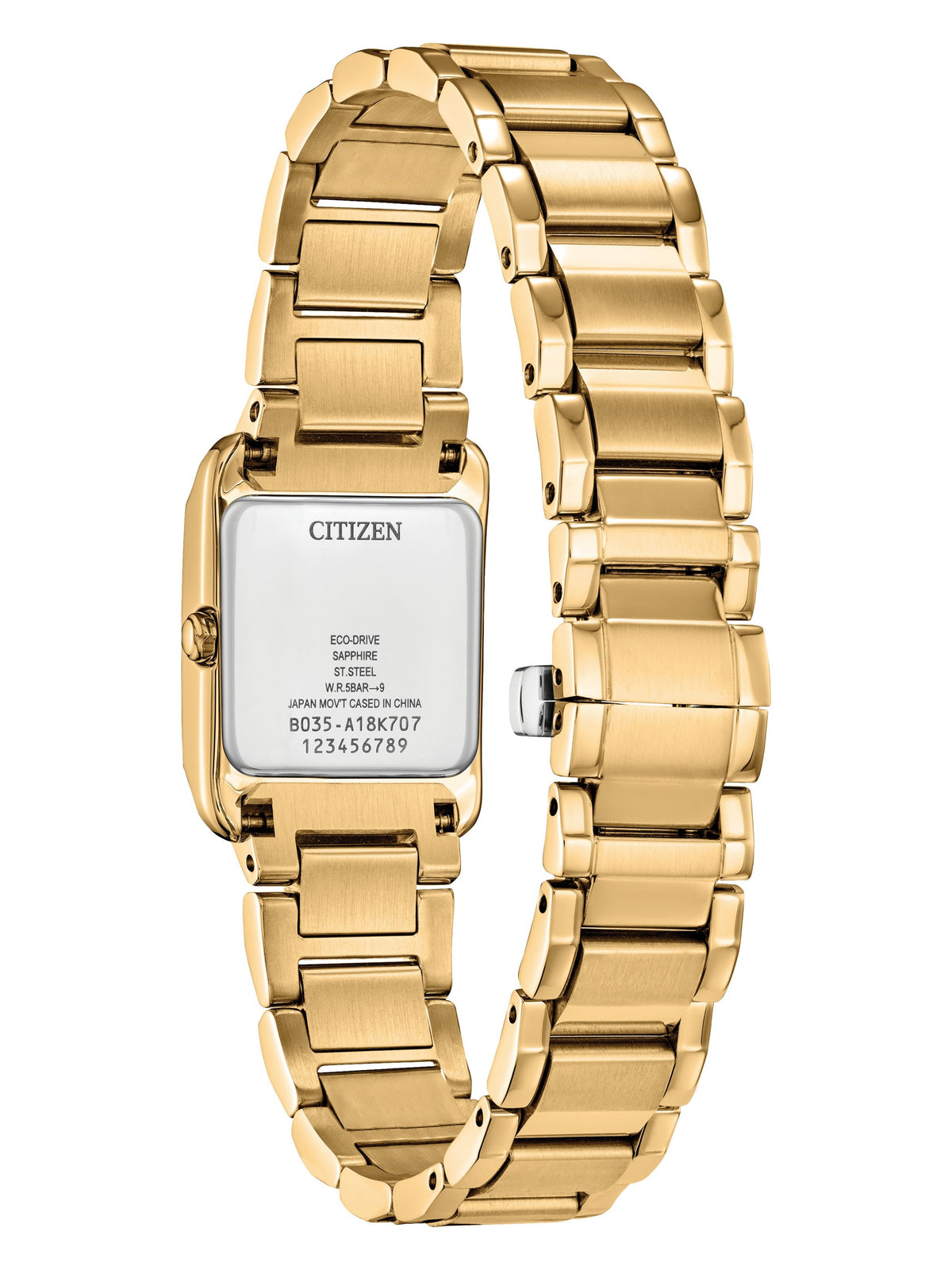 Citizen L Bianca White Mother of Pearl Women's Watch (EW5602-57D), case back