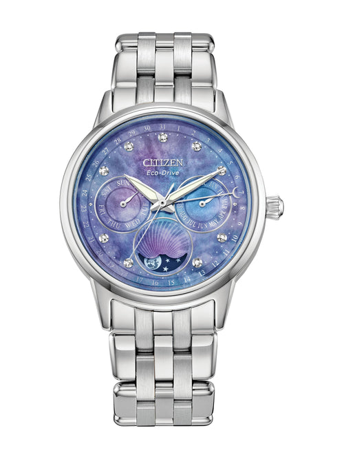 Citizen Calendrier Blue Mother of Pearl Women's Watch (FD0000-52N)