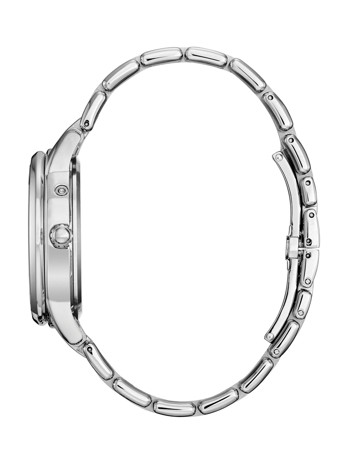 Citizen Calendrier Blue Mother of Pearl Women's Watch (FD0000-52N), side view