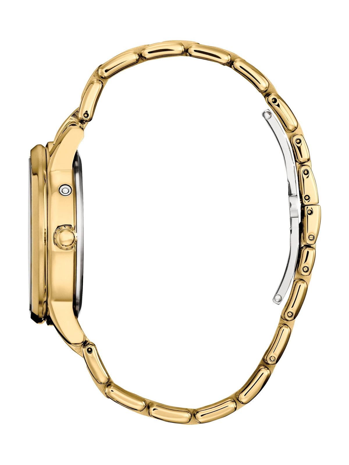 Citizen Calendrier White Mother of Pearl Women's Watch (FD0002-57D), side view