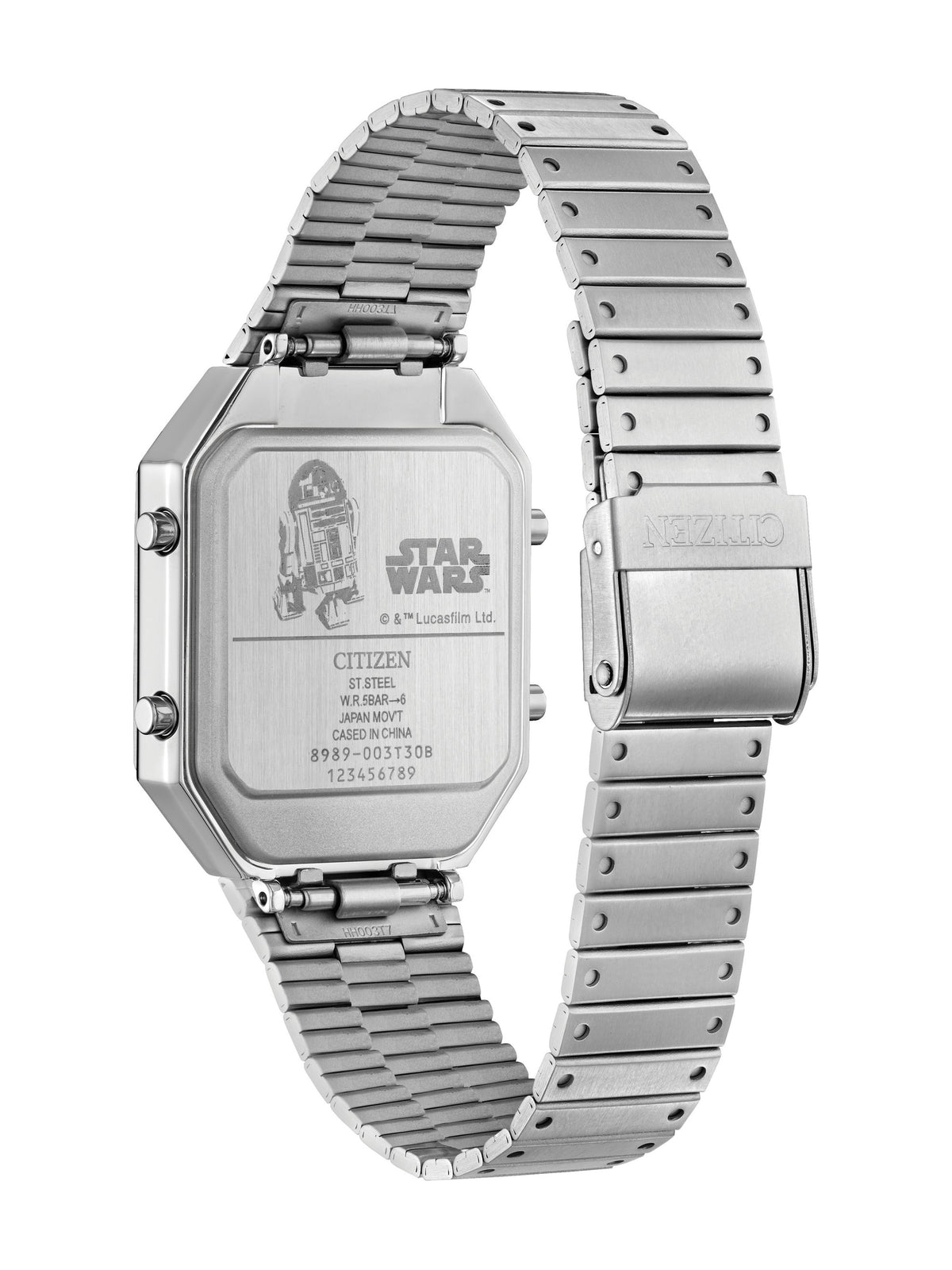 Citizen R2-D2 White Men's Watch (JG2121-54A), case back
