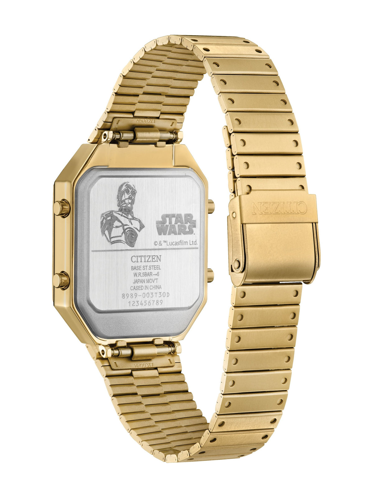 Citizen C-3PO Black Men's Watch (JG2123-59E), case back