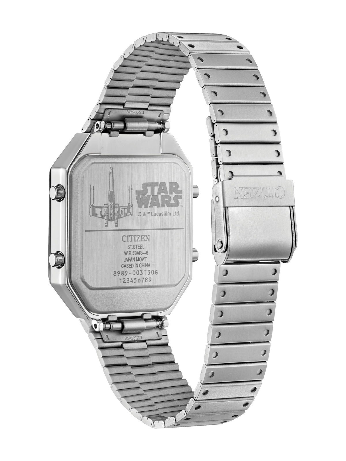 Citizen X-Wing Gray Men's Watch (JG2131-51H), case back