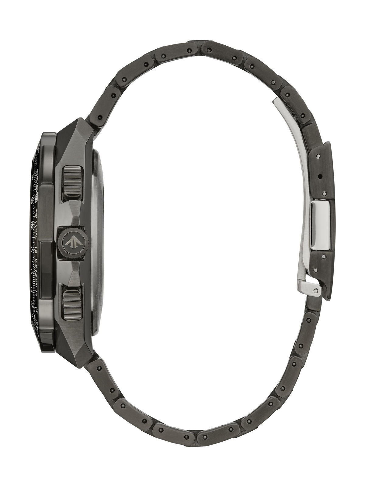 Citizen Promaster Skyhawk A-T Snowbirds JY8129-53H men's Eco-Drive chronograph, black dial, side view