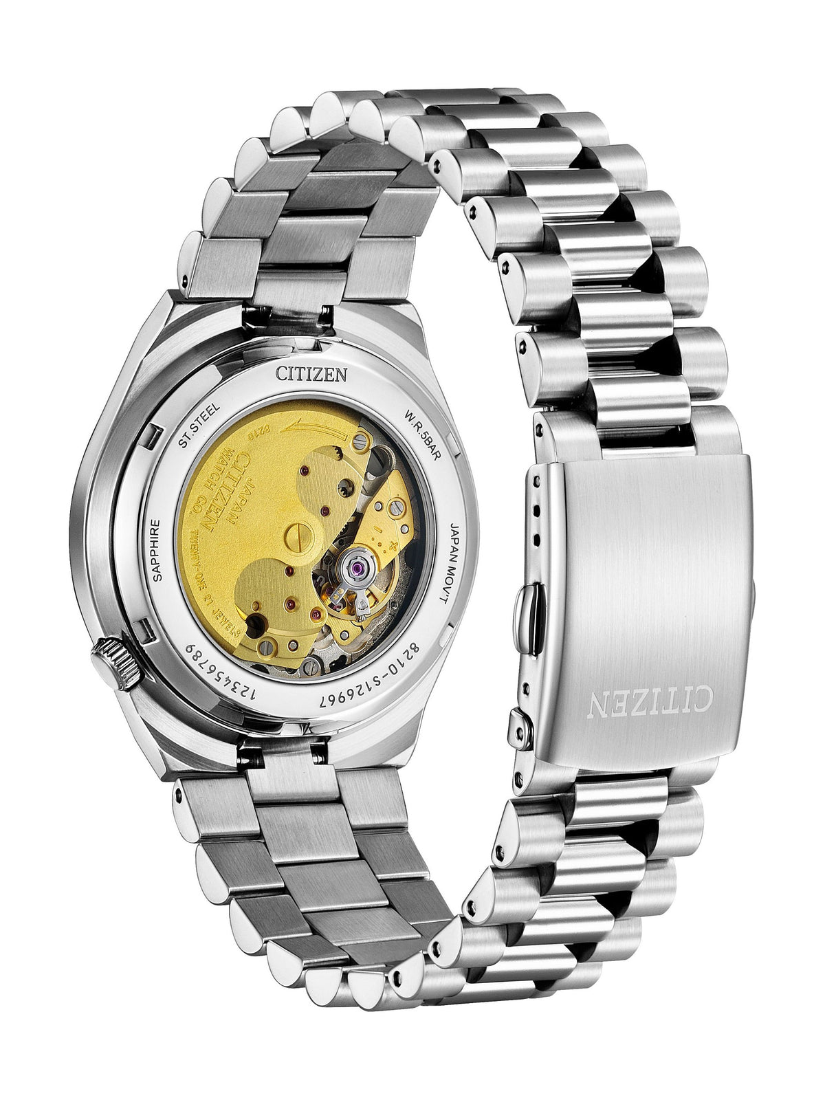 Citizen Tsuyosa Red Men's Watch (NJ0150-56W), case back