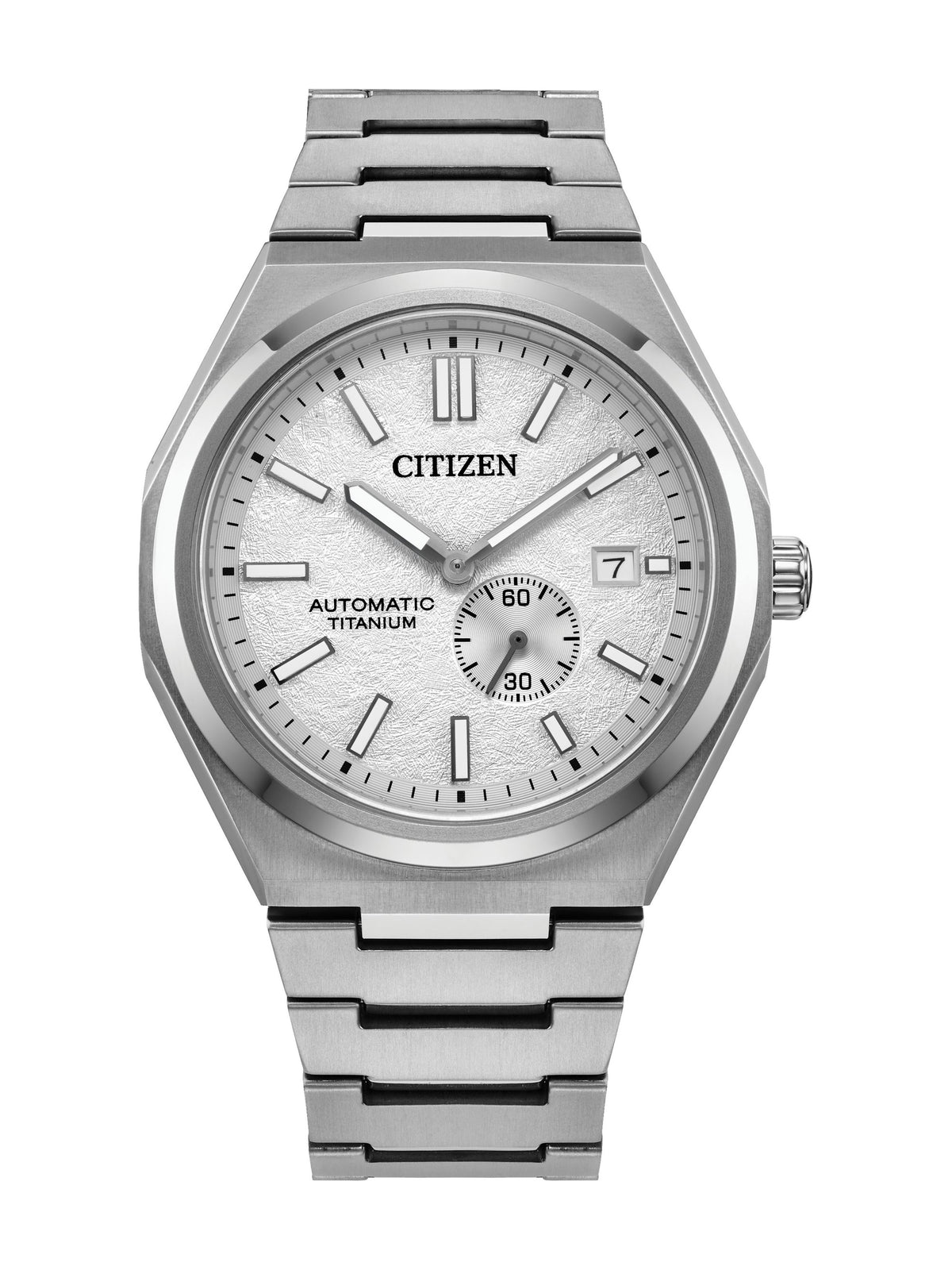 Citizen Zenshin Mechanical White Men's Watch (NJ0180-80A)