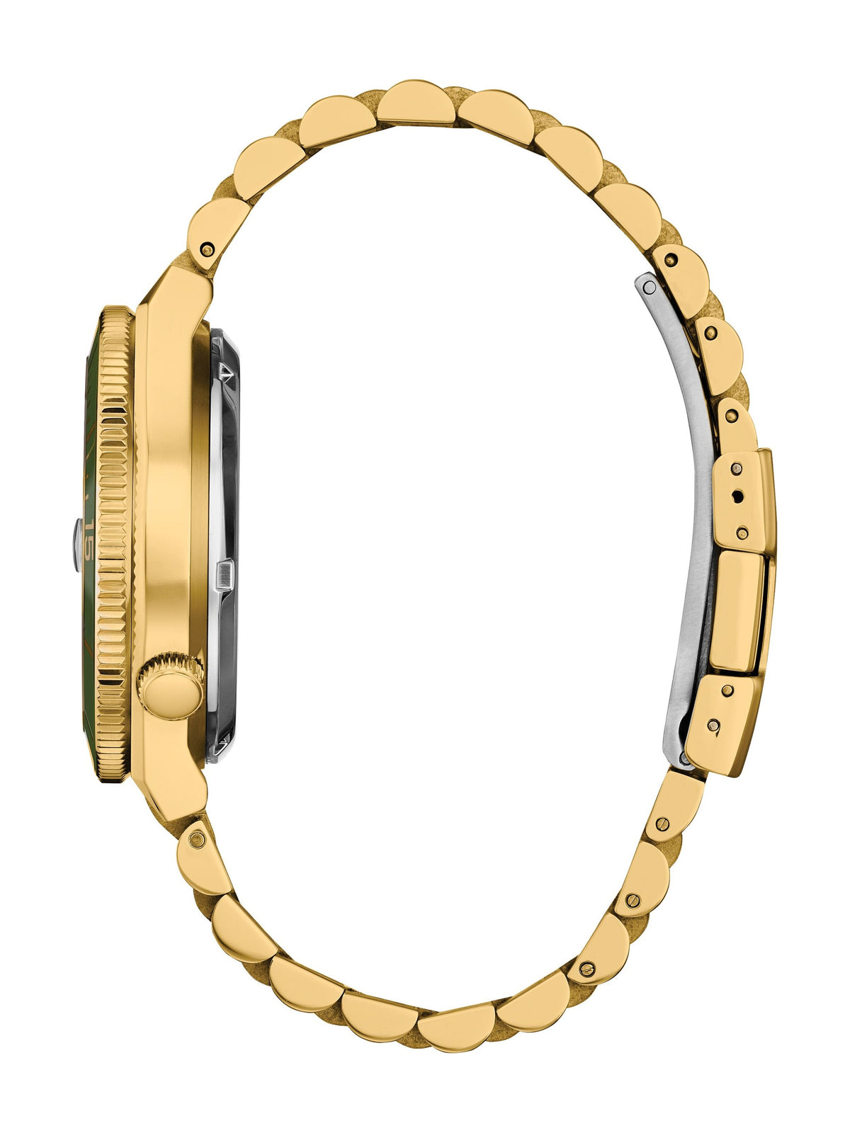 Citizen Tsuyosa Shore Green Men's Watch (NJ0232-53X), side view