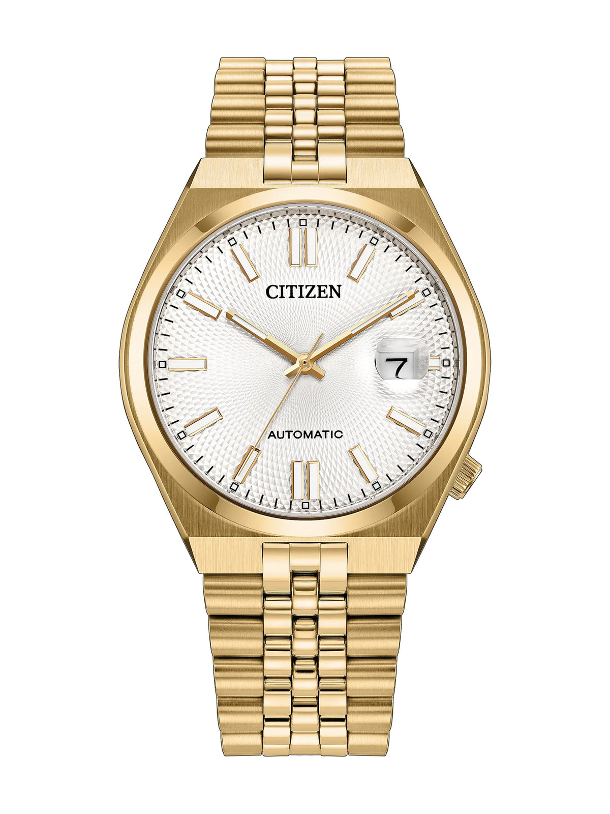 Citizen Tsuyosa 60 Pair Silver-Tone Unisex Watch (NK0032-56A)