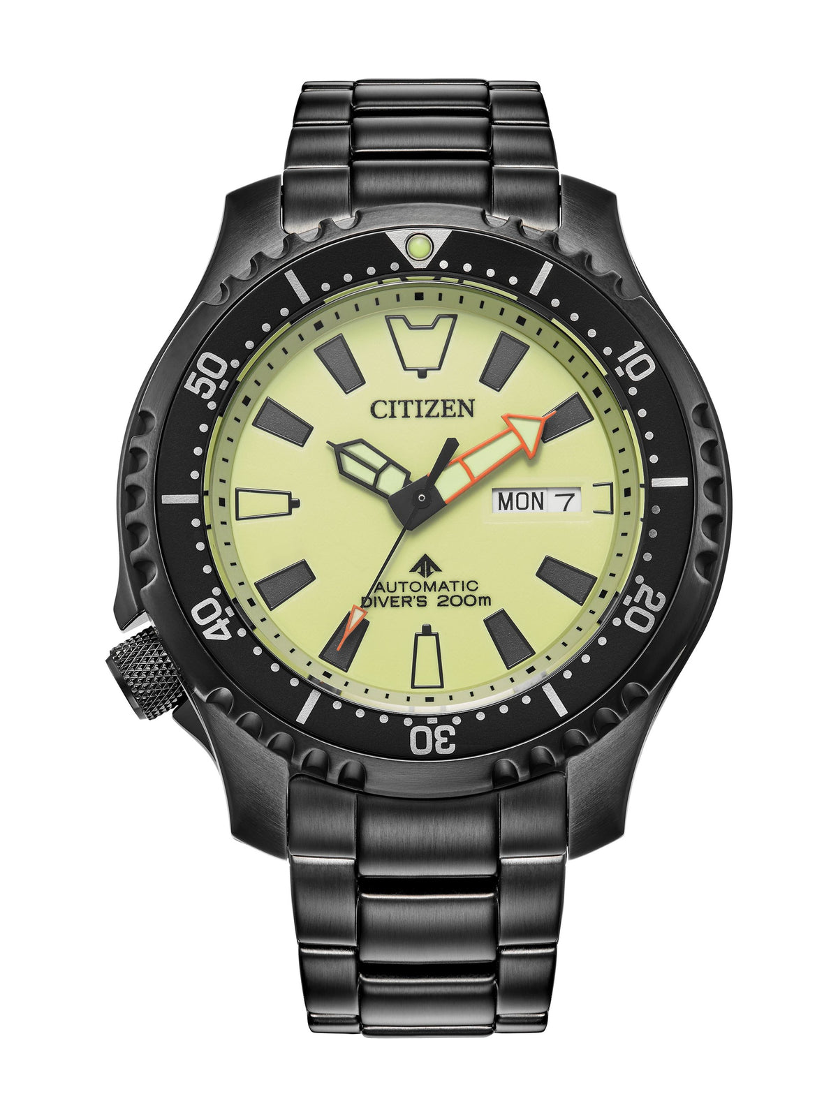 Citizen Promaster Dive Automatics Yellow Men's Watch (NY0155-58X)