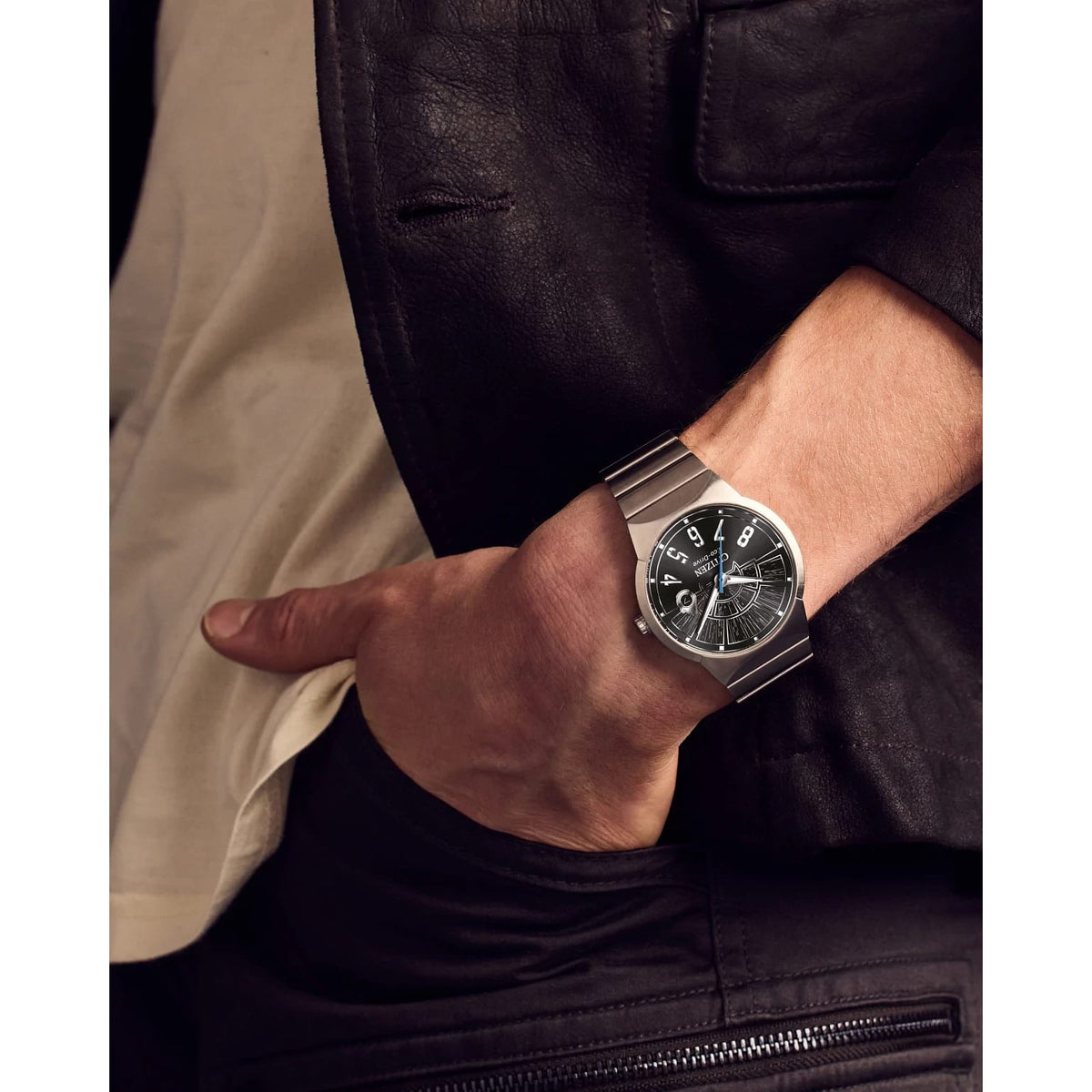 Citizen Millenium Falcon Hyperdrive Black Men's Watch (BM7581-59W)