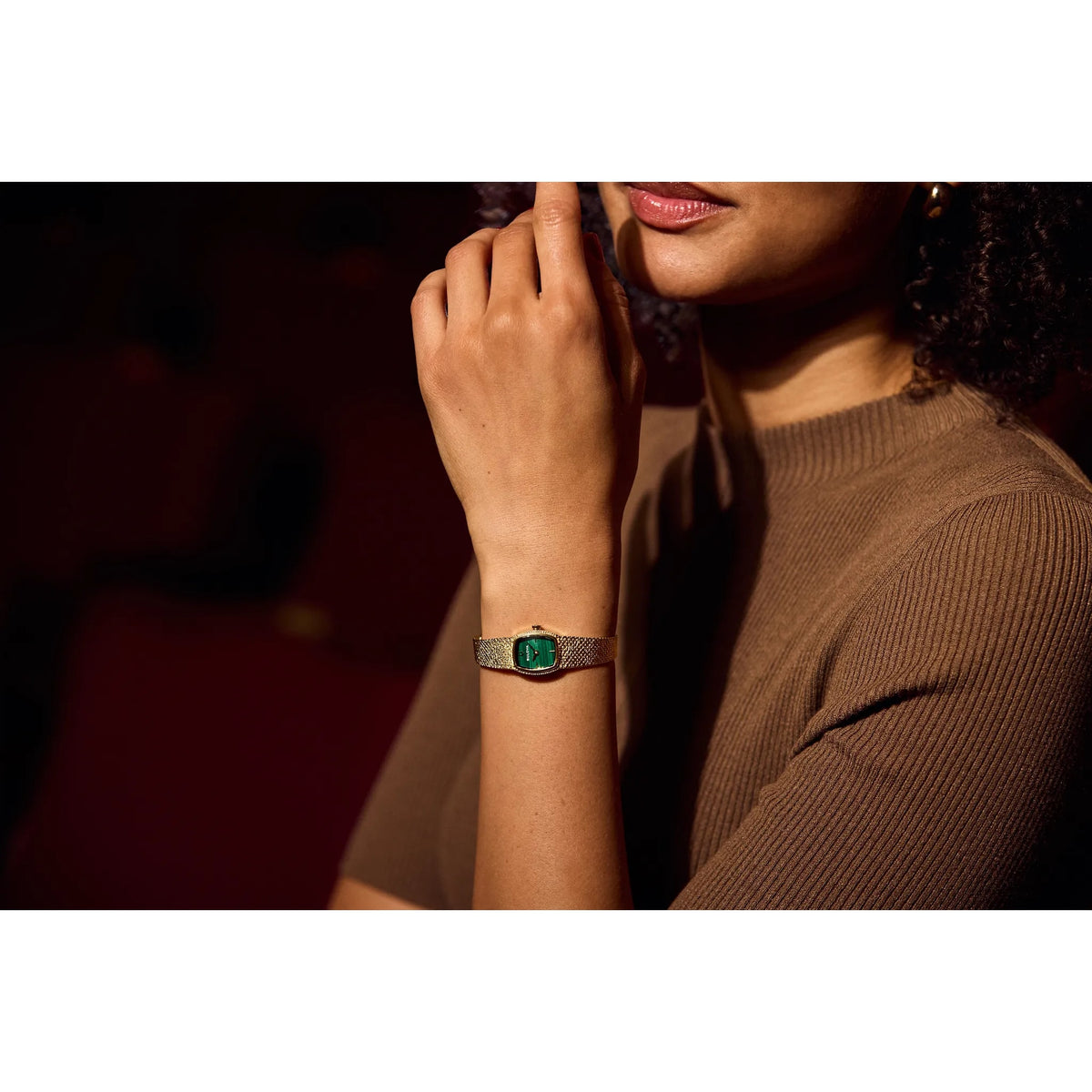 Bulova Goddess Of Time Green Women's Watch (97L184)