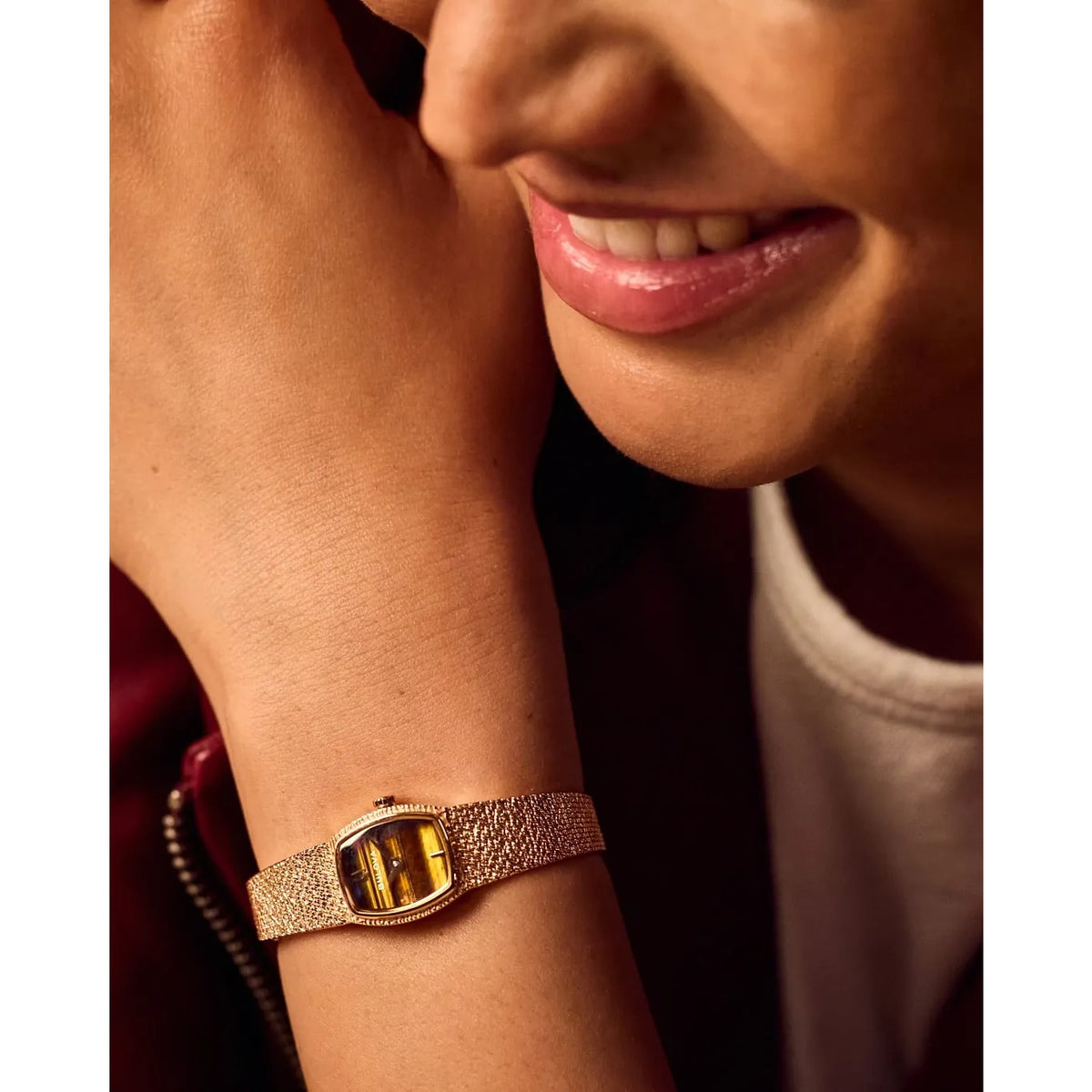 Bulova Goddess Of Time Brown Women's Watch (97L185)